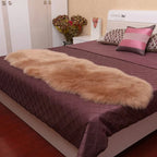 FORSWAN Soft White Faux Fur Area Rug for Kids and Adults